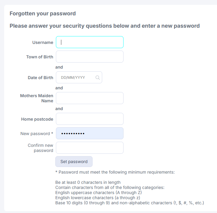 FAQ INDEPENDENT I need login details for ClubWise